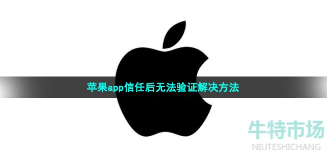 苹果app信任后无法验证解决方法