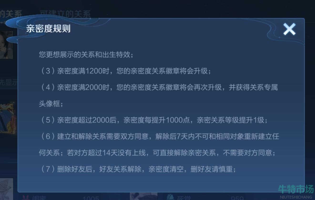 《王者荣耀》2021年亲密度等级表最高等级介绍