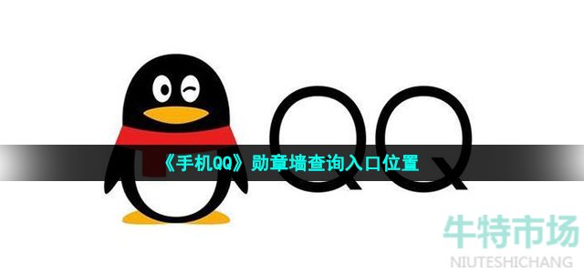 《手机QQ》勋章墙查询入口位置