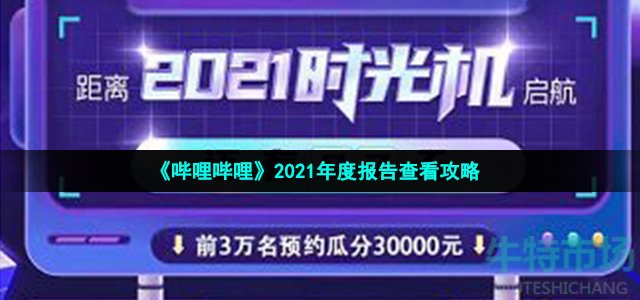 《哔哩哔哩》2021年度报告查看攻略