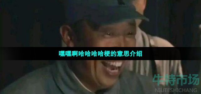 嘿嘿啊哈哈哈哈梗的意思介绍