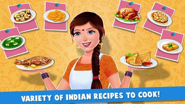 烹饪印度餐厅