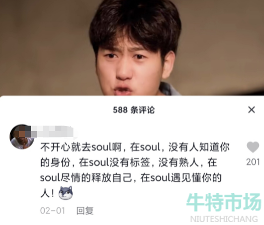 不开心你就去soul梗的意思介绍