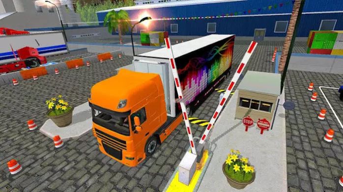 重型大齿轮卡车停车模拟器3D