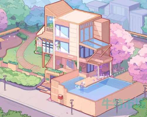 《落樱小屋2》房间布置成两层攻略