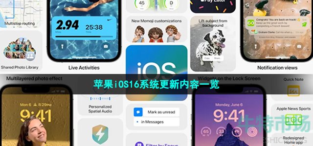 苹果iOS16系统更新内容一览