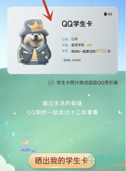 《手机QQ》QQ学生卡作用介绍