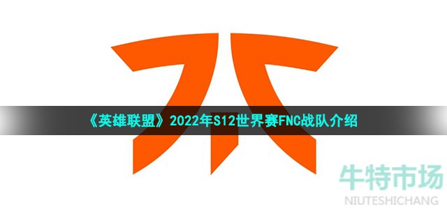 《英雄联盟》2022年S12世界赛FNC战队介绍
