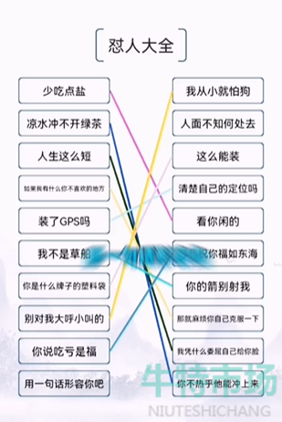 《我的文字世界》怼人大全通关攻略