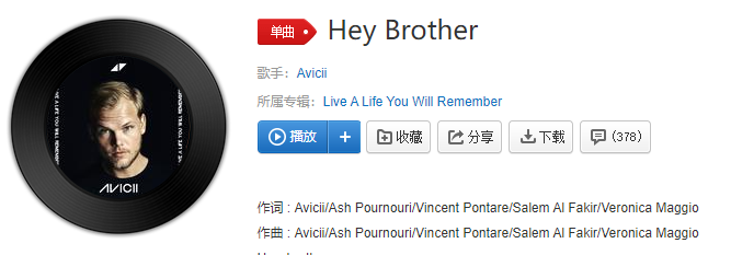 《抖音》Hey Brother歌曲介绍