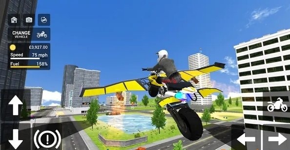 飞行摩托车模拟器