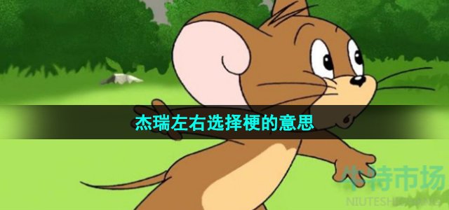 《抖音》杰瑞左右选择梗的意思介绍