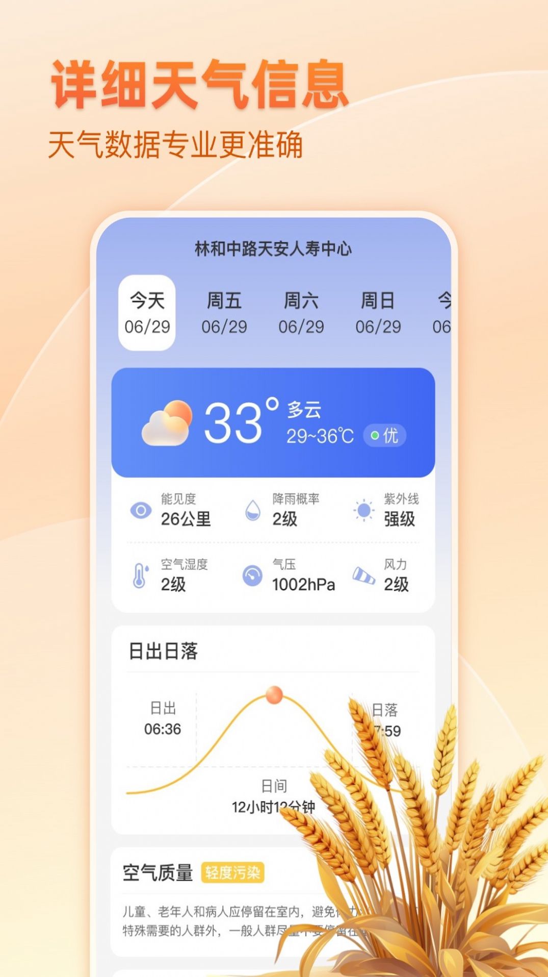 麦穗天气