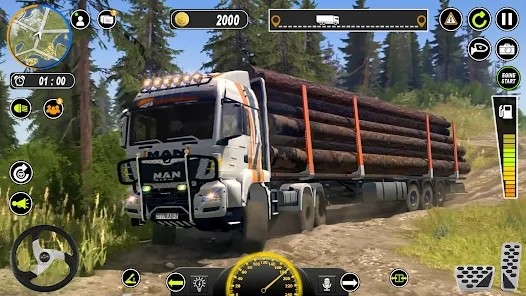 货运泥卡车模拟器