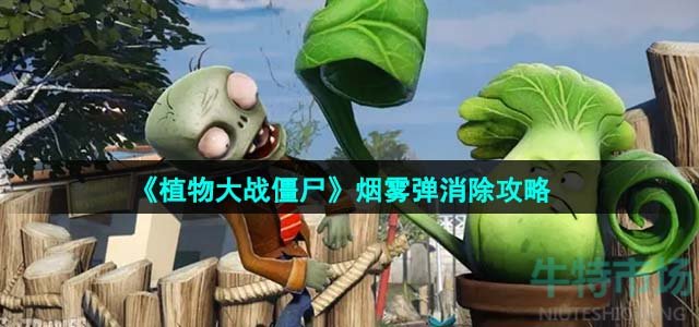 《植物大战僵尸》烟雾弹消除攻略