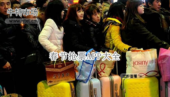 春节抢票APP大全