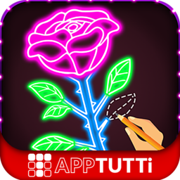 glow draw flower手游app