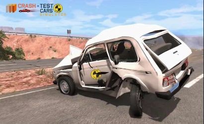 汽车事故模拟3D截图