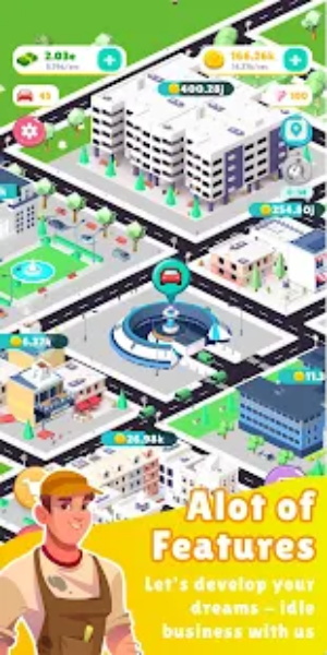 出租车公司模拟城市截图