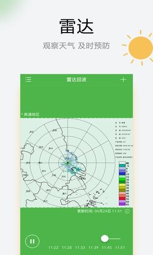 乐知天气截图