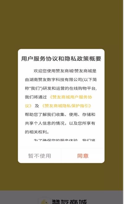 赞友商城截图