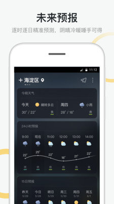 新浪天气截图