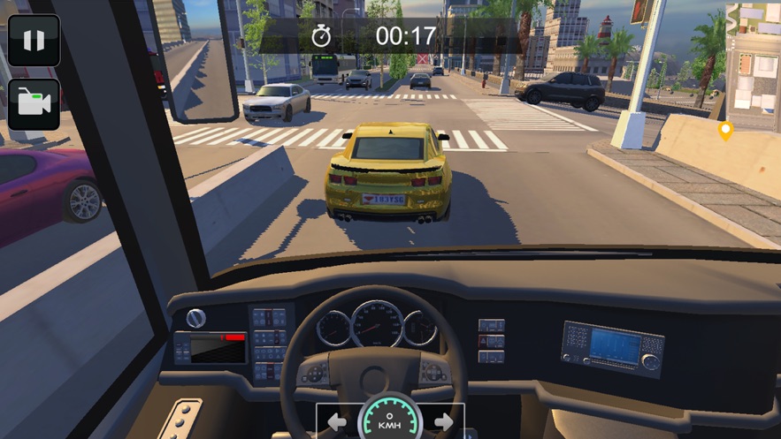 巴士停车3d模拟截图