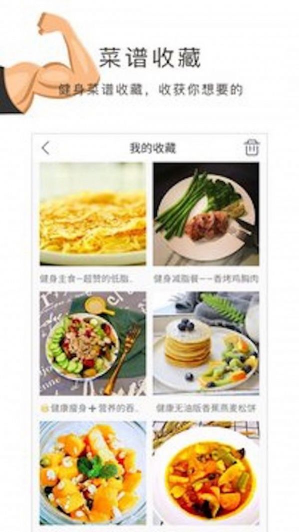 健身食谱大全截图