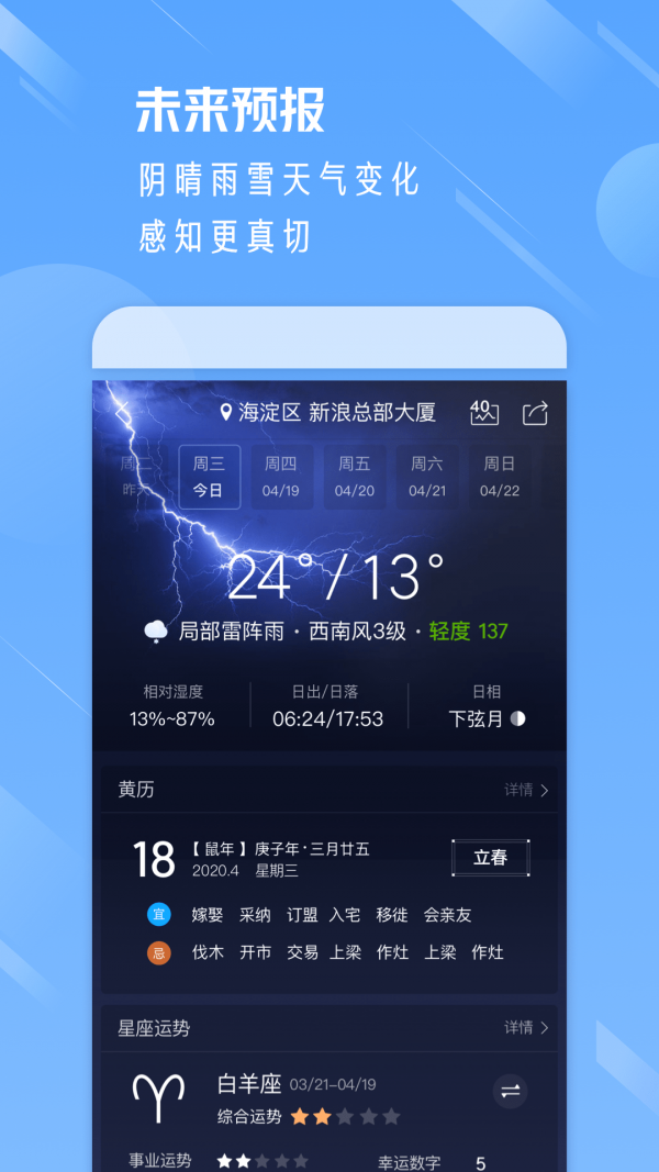 陈霖天气截图