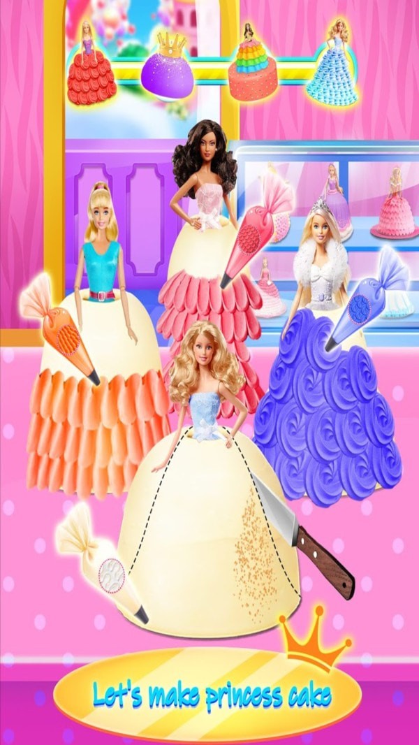 公主少女蛋糕截图