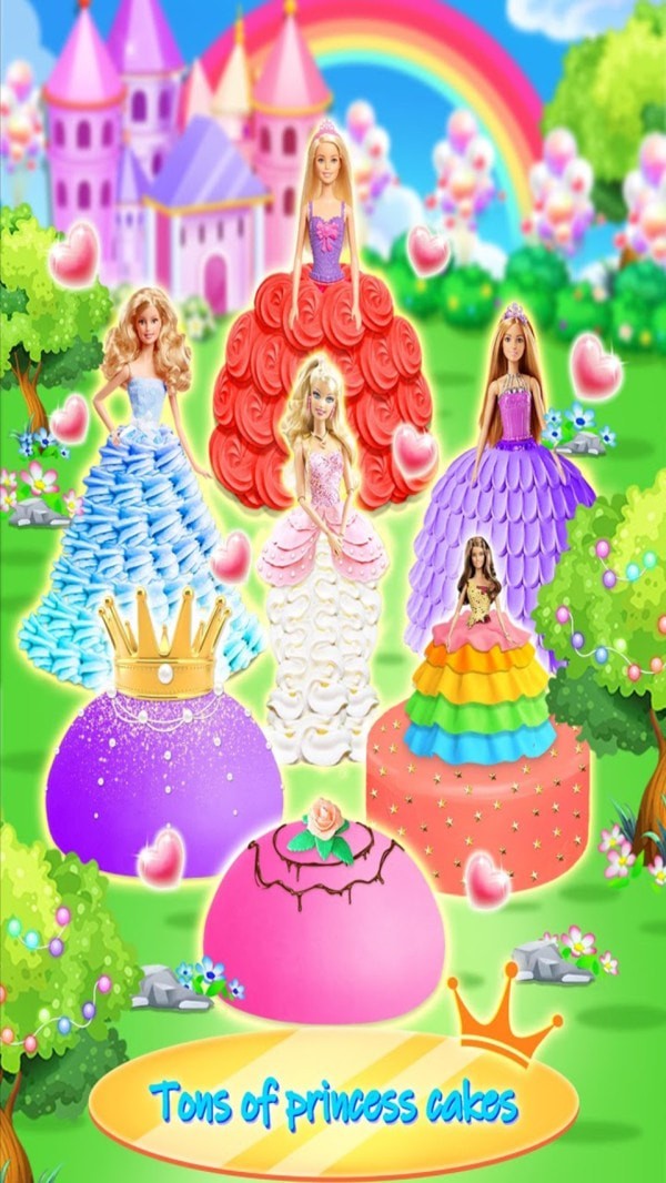 公主少女蛋糕截图