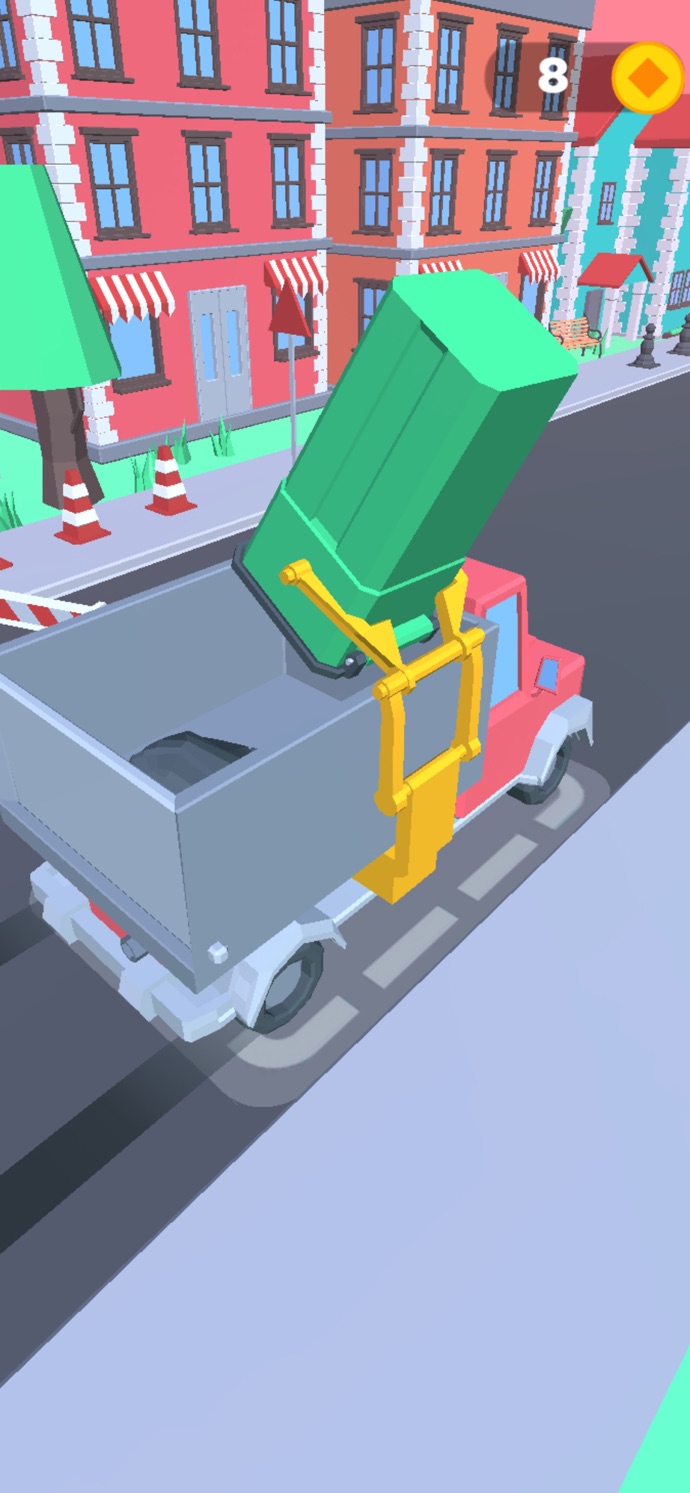 垃圾车驾驶3D截图