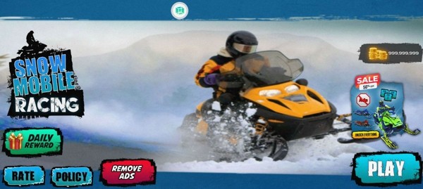 雪地摩托越野车冬季运动截图