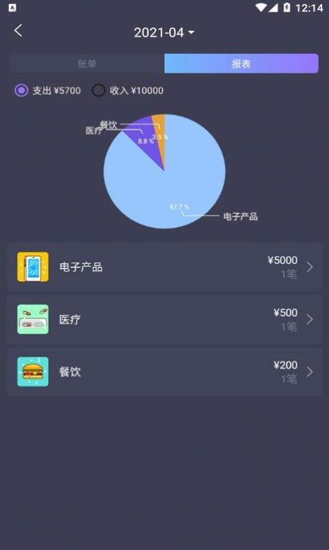 善悦记账本截图