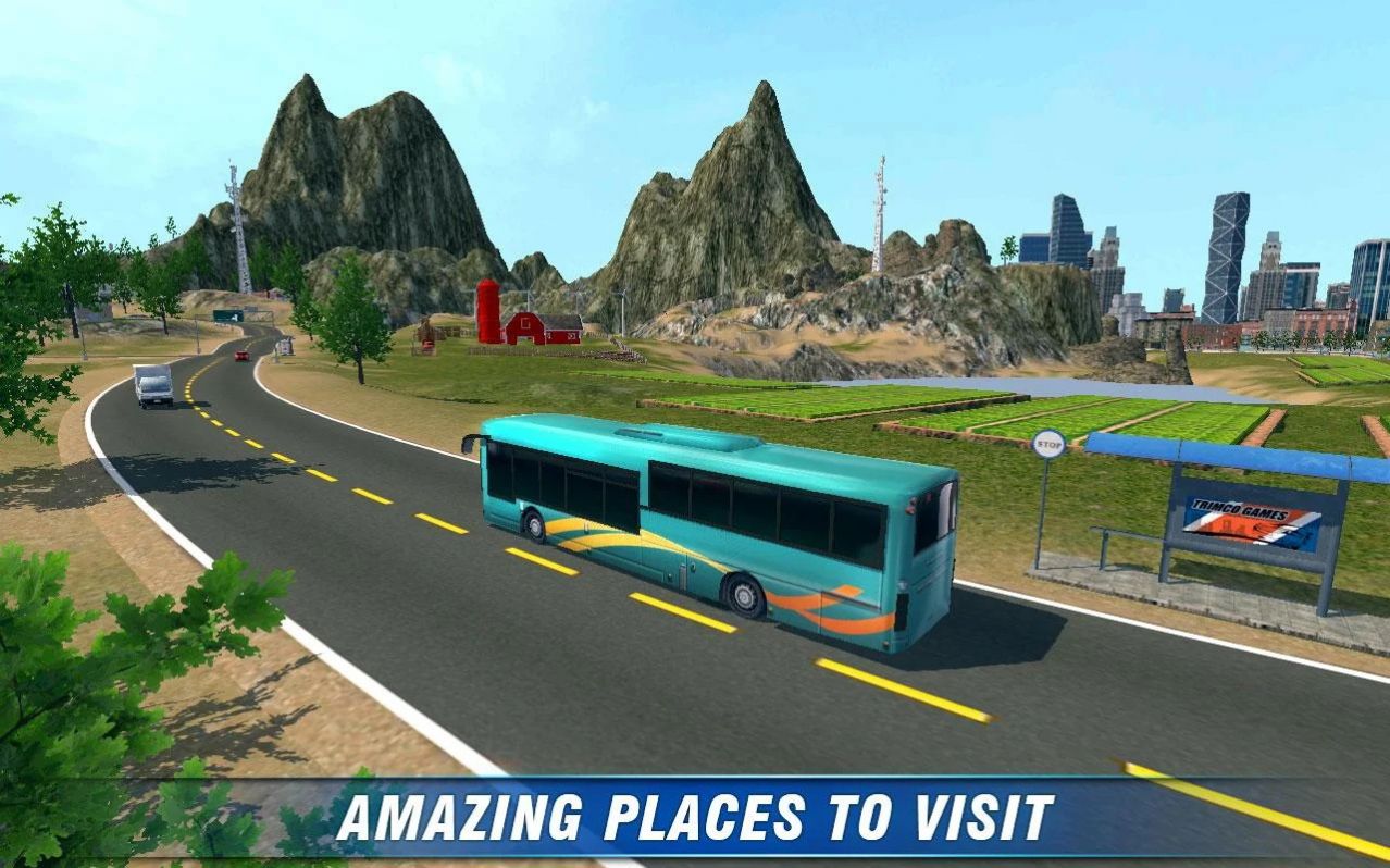 城市巴士公交车驾驶模拟器截图