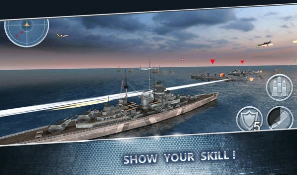 战舰海军射击3D截图