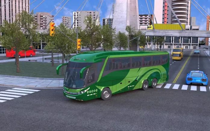 欧洲城市巴士驾驶游戏3D截图
