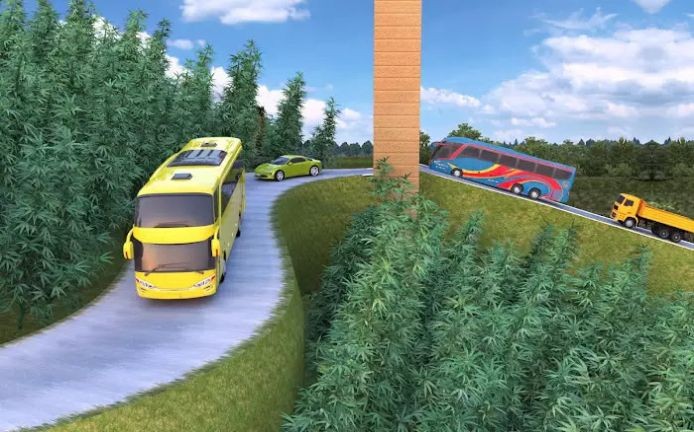 欧洲城市巴士驾驶游戏3D截图