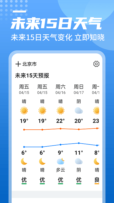 中华好天气截图