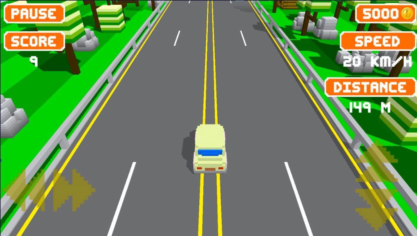 高速公路驾驶模拟器截图