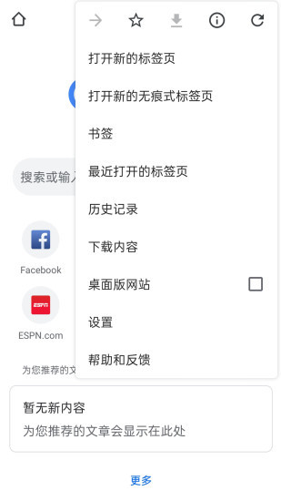 谷歌浏览器极速版截图