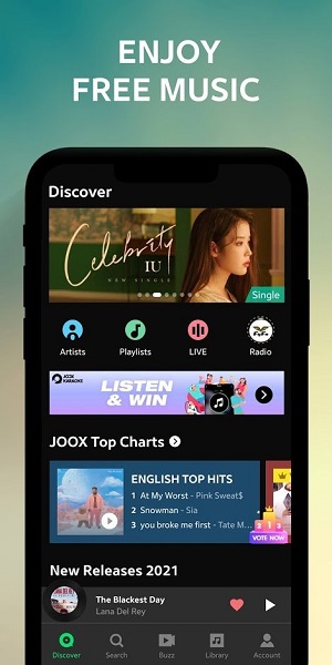 JOOX截图