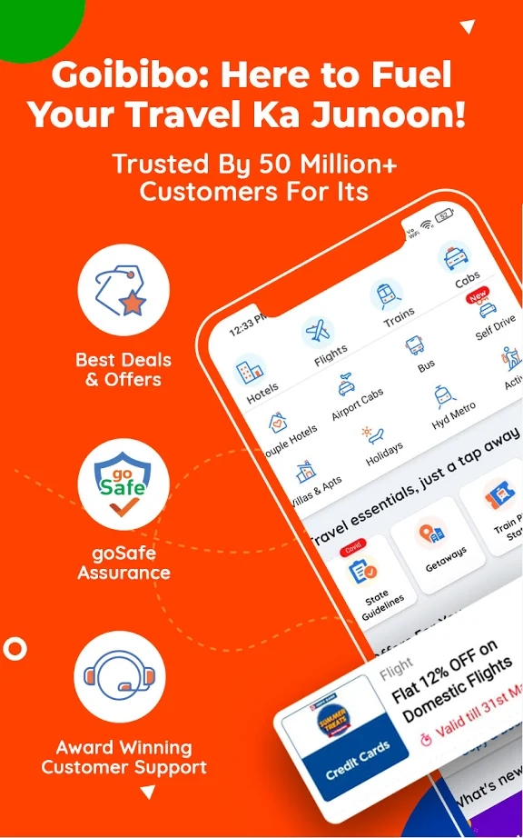 Goibibo截图