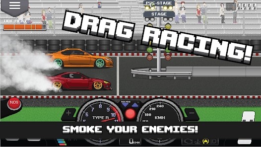 pixel car racer汉化版截图