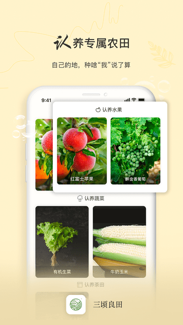 三顷良田app盈利模式截图