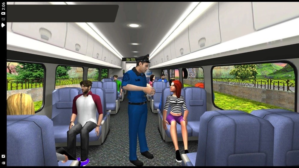 模拟城际列车截图