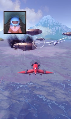 深红战斗机截图