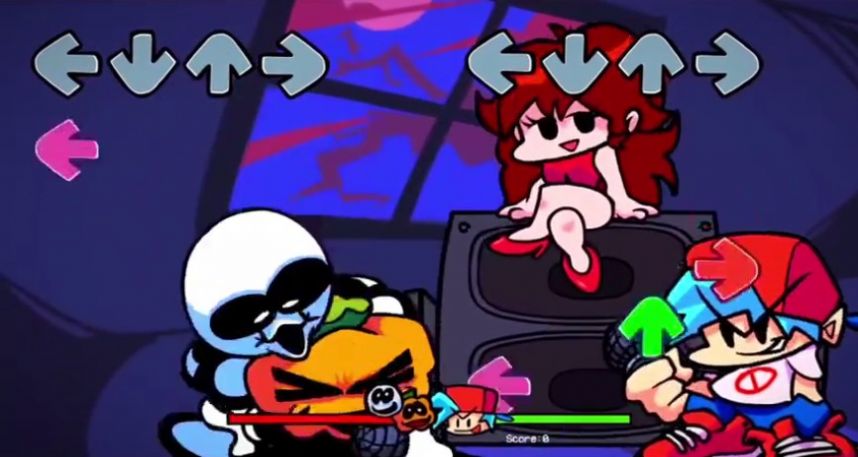 fnf indie cross竖屏版下载截图