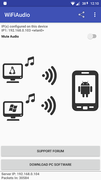 wifiaudio截图