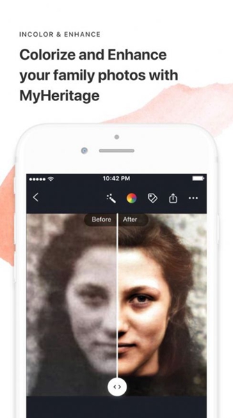 myheritage老照片修复截图